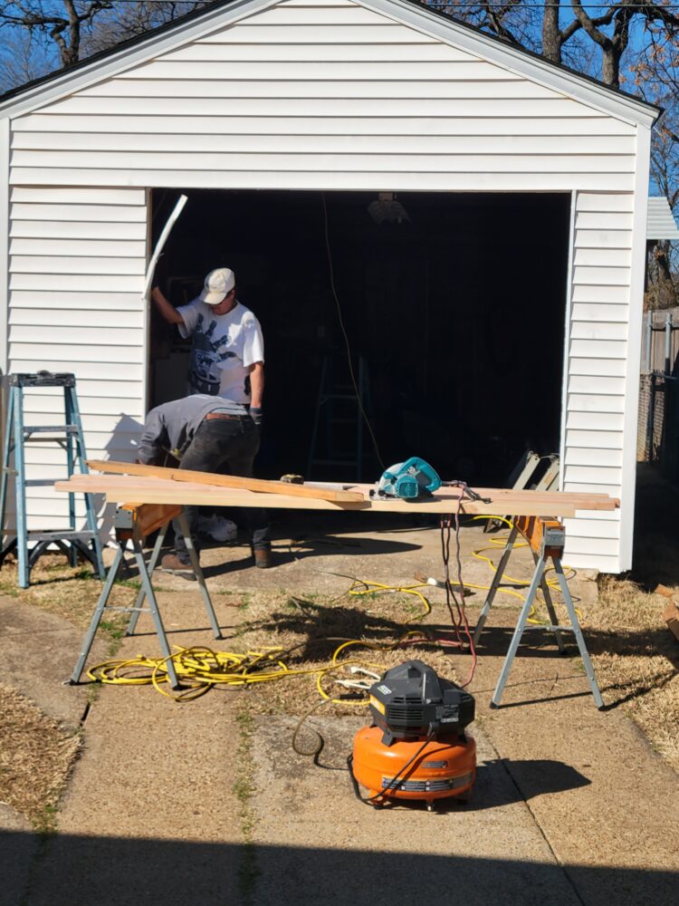 Can You Widen a Garage Door Opening? How We Took an 8x7 to a 10x7